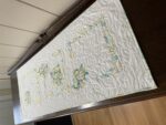 Floral Embroidered Table Topper