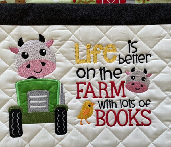Book Pocket Pillow Slip Cover