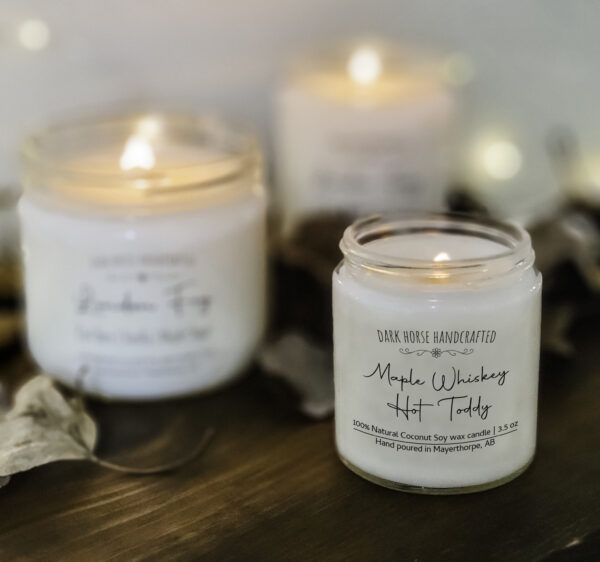 Maple Whiskey Hot Toddy - Scented Soy Candle