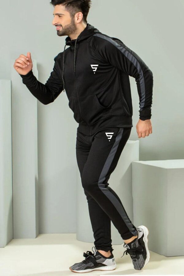 SIALBRO Men’s Premium Hoodied Tracksuit– Stylish Activewear for Sports, Gym & Casual Wear