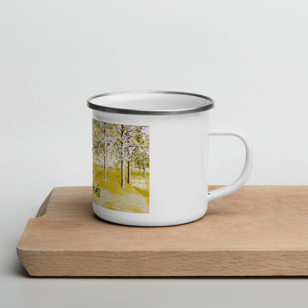 Merry Christmas Enamel Mug