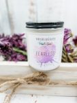 FEARLESS - Sea Salt & Rosemary Scented Soy Candle