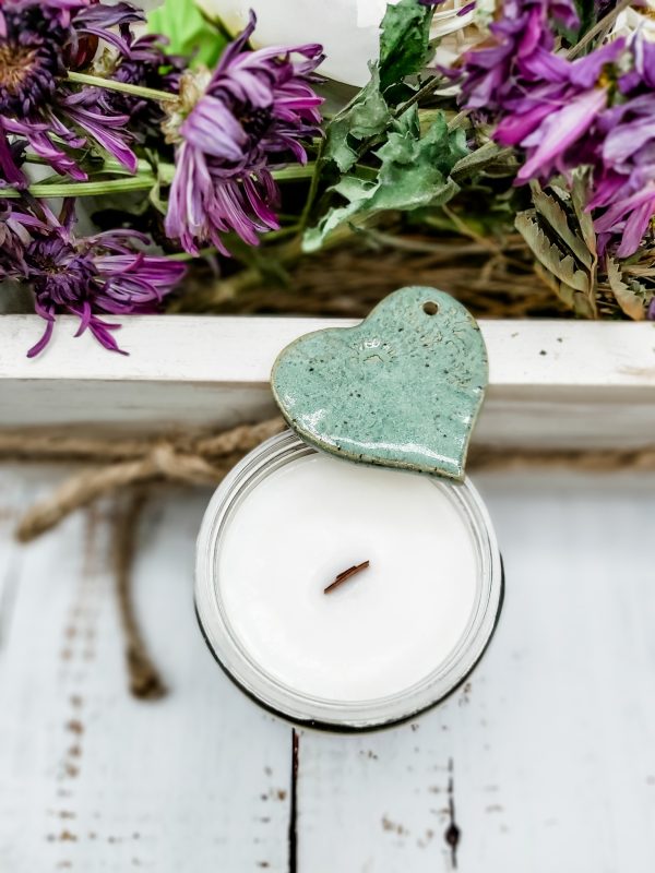 FEARLESS - Sea Salt & Rosemary Scented Soy Candle