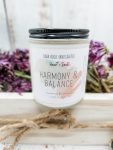HARMONY & BALANCE - Lemon Lavender Scented Soy Candle