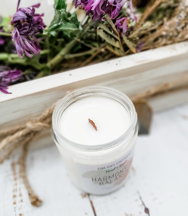 HARMONY & BALANCE - Lemon Lavender Scented Soy Candle