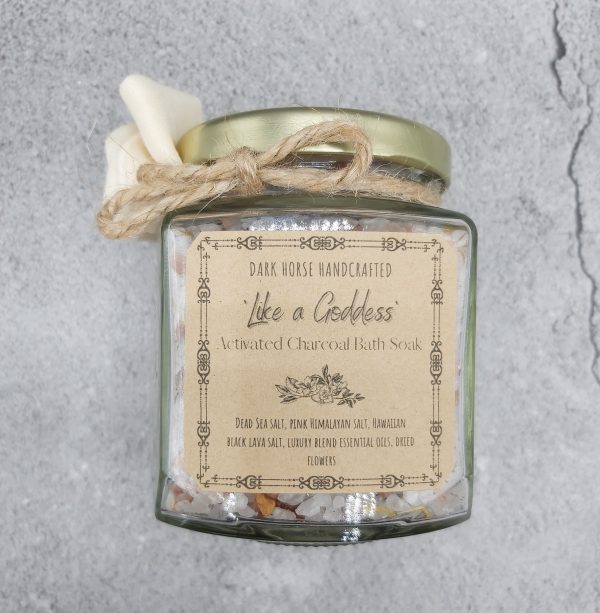 Like a Goddess - Activated Charcoal Bath Soak