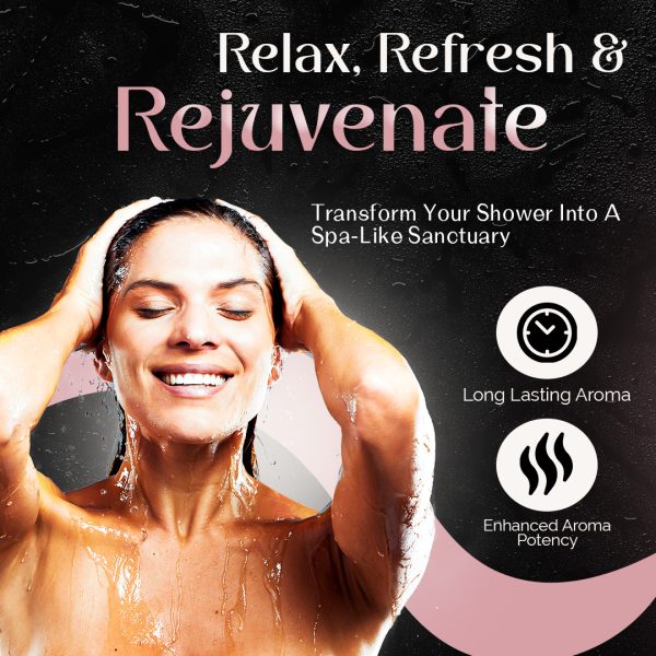 Zen & Hearth Shower Steamers Aromatherapy 6 Pack - Mother's Day Gift for Mom, Birthday Gifts for Women, Self Care, Relaxation