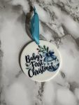 Baby's first Christmas ornament