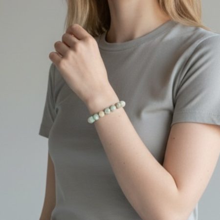 Agalmatolite Stretch Bracelet – Sparks and Gem