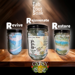 Fab Foot Soak - Eucalyptus, Peppermint & Green Tea Deodorizing