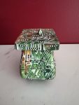 Handcrafted Polymer Clay 3-1/2" Unique Patterned Container