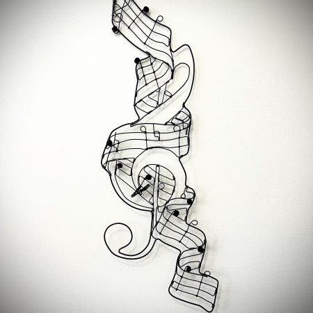 Musical Notes Wire Wall Art