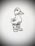 Ducky Wire Wall Art