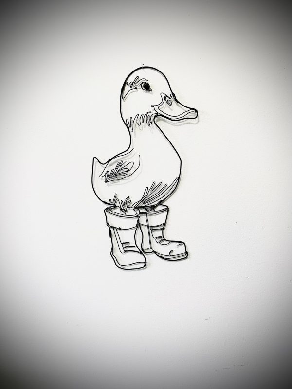 Ducky Wire Wall Art
