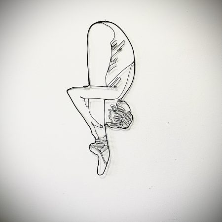 Dancers Stretch Wire Wall Art