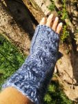 Sleepy Hollow Spirit Handmade in Canada Fingerless Knit Gloves Mitten