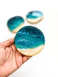 Ocean Inspired Coasters- Set of 2 coasters