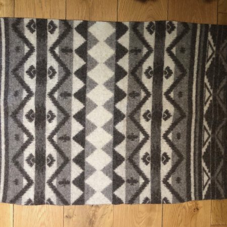 Wool Rug with Tassles