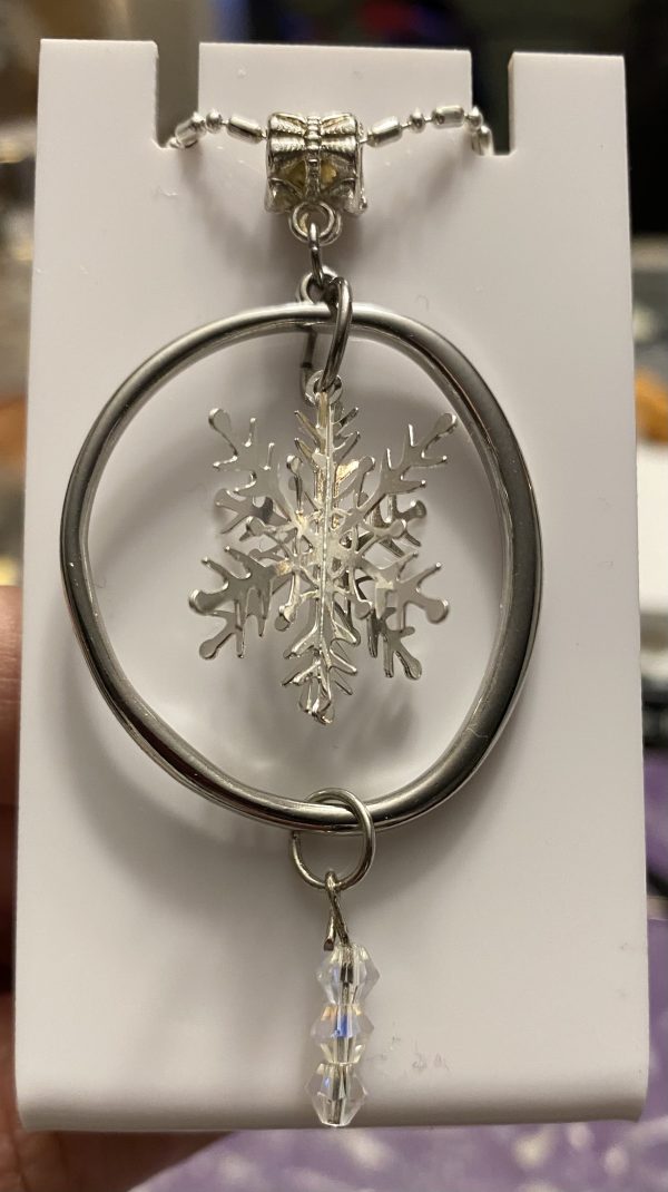 snowflake necklace