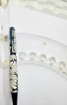 Art Deco Twist Pen .Abstract designed Pen, Hand turned pen, Handmade