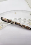 Daisy flower, Butterfly , designed Pen ,Art Deco Twist Pen in Black , Hand turned pen, Handmade