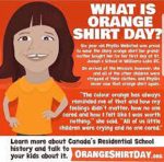 Orange Shirt Day Beaded Heart Pin: Indigenous Beadwork Brooch