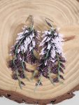 Wisteria Cascade Beaded Earrings