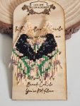 Crow Garden Fringe Beaded Earrings
