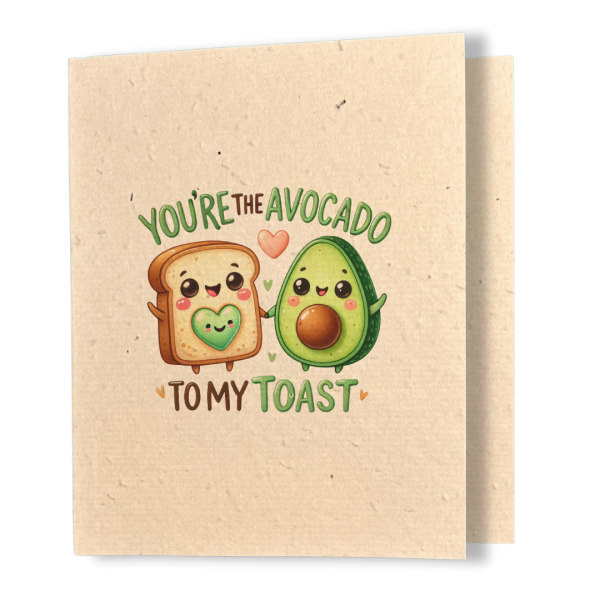 Avocado & Toast - Better Together Plantable Card