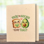 Avocado & Toast - Better Together Plantable Card