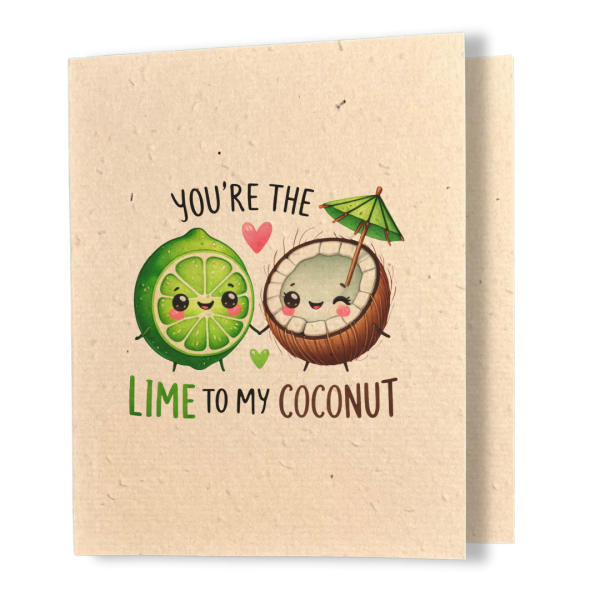 Lime & Coconut - Better Together Plantable Card