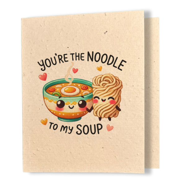 Noodle & Soup - Better Together Plantable Card