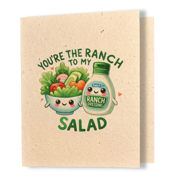 Ranch & Salad - Better Together Plantable Card