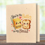 Butter & Bread - Better Together Plantable Card