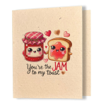 Jam & Toast - Better Together Plantable Card