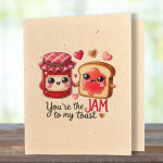 Jam & Toast - Better Together Plantable Card