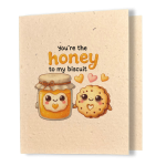 Honey & Biscuit - Better Together Plantable Card