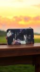 Triple Zipper Pouch
