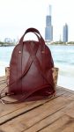 Zenaida Backpack: Cork & Vinyl Medium Backpack