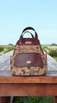 Zenaida Backpack: Cork & Vinyl Medium Backpack