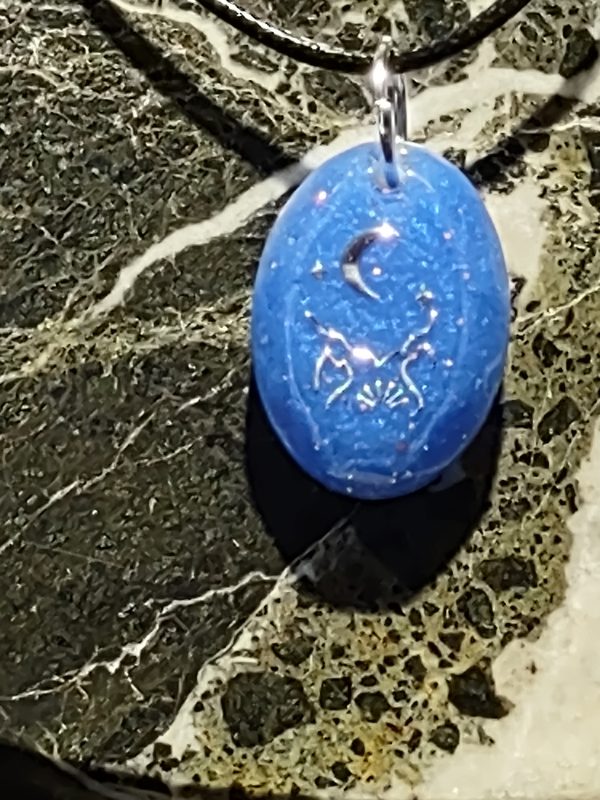 Resin Art Pendant Necklaces One of a Kind