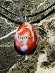 Resin Art Pendant Necklaces One of a Kind