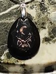 Resin Art Pendant Necklaces One of a Kind