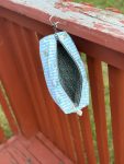 Handmade Cotton Boxy Pouch | Animal Print Travel Organizer