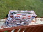 Handmade Cotton Boxy Pouch | Animal Print Travel Organizer