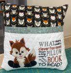 Book Pocket Pillow Slip Cover