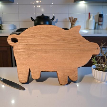 Pig Shaped Charcuterie Board
