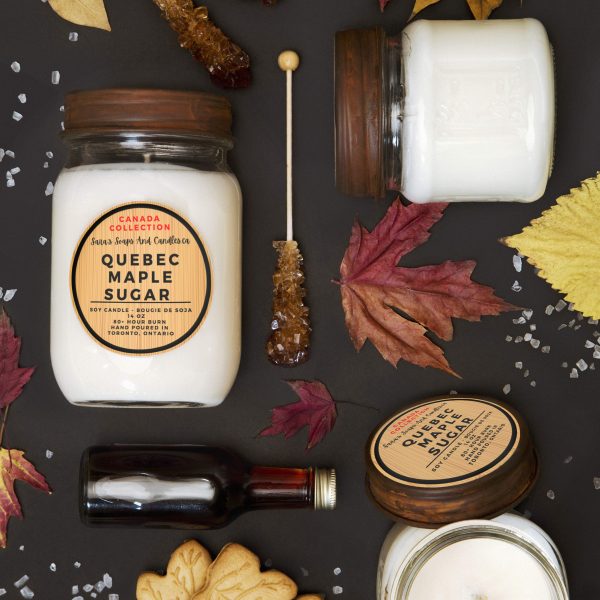 Quebec Maple Sugar 14oz Soy Candle