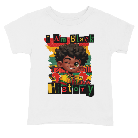 I am Black History (Kids T - Shirt)