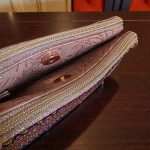 Triple Zipper Wristlet Bag